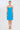 BLUE ACCESSORY DETAILED KNITTED DRESS