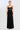BLACK WRAP DETAILED MAXI KNITTED DRESS